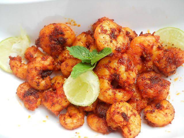 Prawns fry